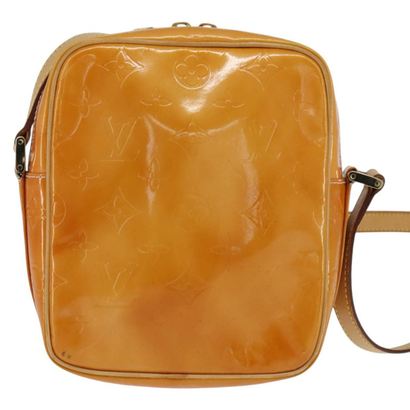 【日本直送】路易威登 Monogram Vernis Wooster 手袋 棉花糖粉紅色 M91037 LV 正品 BA7445-1