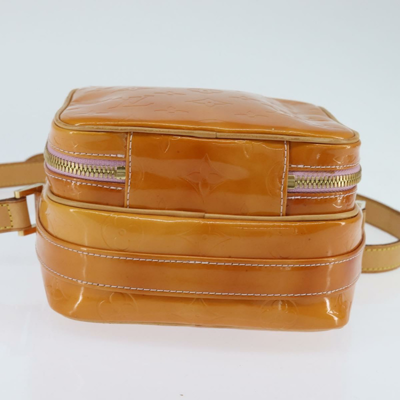 【日本直送】路易威登 Monogram Vernis Wooster 手袋 棉花糖粉紅色 M91037 LV 正品 BA7445-4