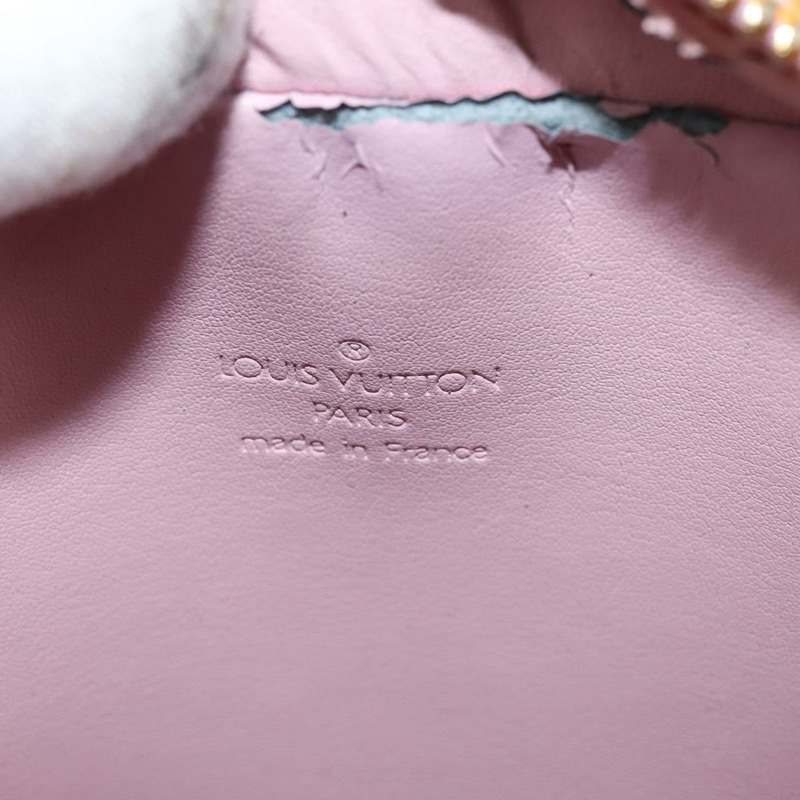 【日本直送】路易威登 Monogram Vernis Wooster 手袋 棉花糖粉紅色 M91037 LV 正品 BA7445-9