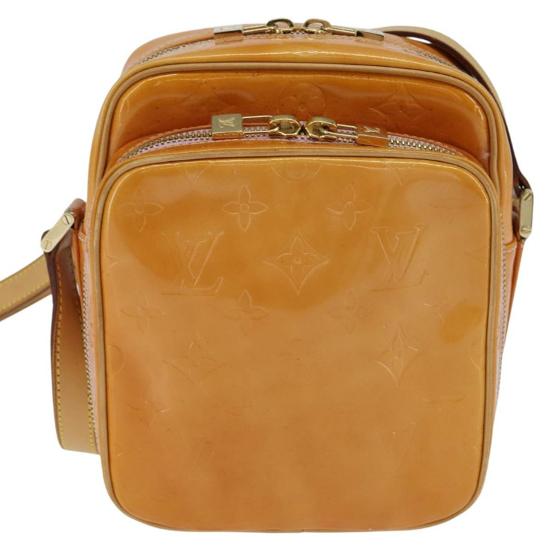 【日本直送】路易威登 Monogram Vernis Wooster 手袋 棉花糖粉紅色 M91037 LV 正品 BA7445-12