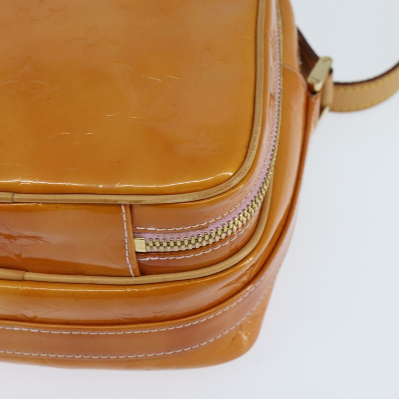 【日本直送】路易威登 Monogram Vernis Wooster 手袋 棉花糖粉紅色 M91037 LV 正品 BA7445-13