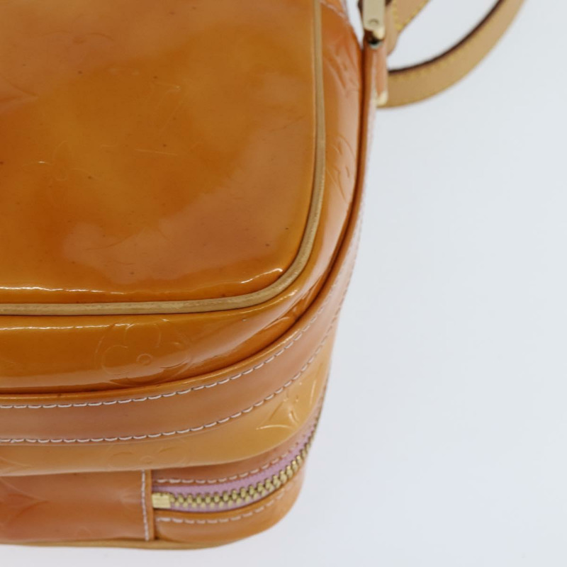 【日本直送】路易威登 Monogram Vernis Wooster 手袋 棉花糖粉紅色 M91037 LV 正品 BA7445-15