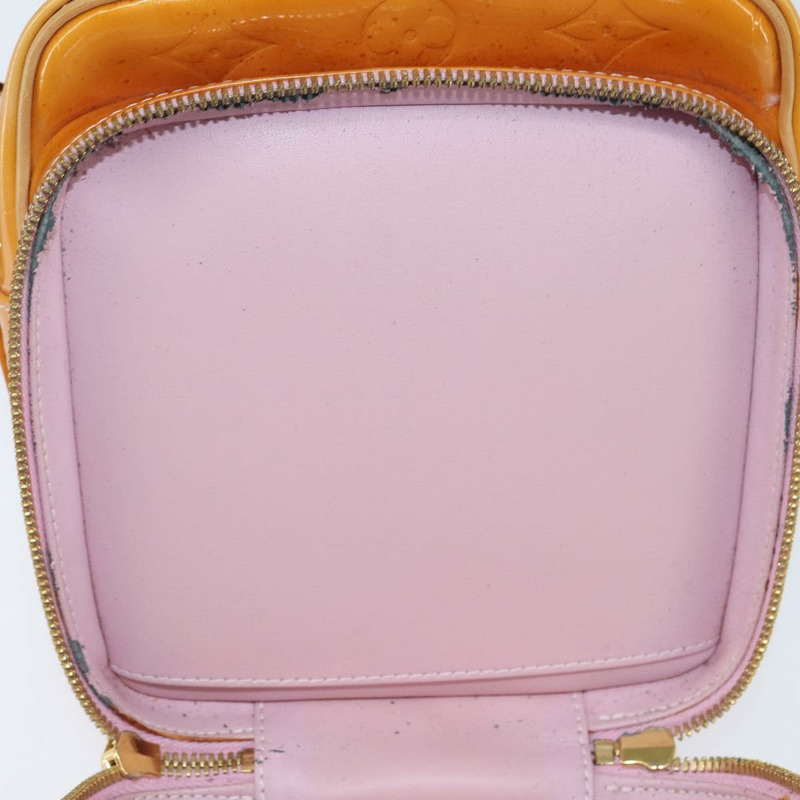 【日本直送】路易威登 Monogram Vernis Wooster 手袋 棉花糖粉紅色 M91037 LV 正品 BA7445-19