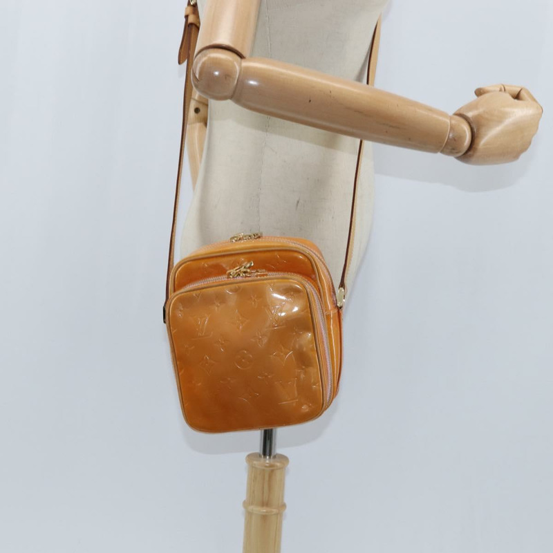 【日本直送】路易威登 Monogram Vernis Wooster 手袋 棉花糖粉紅色 M91037 LV 正品 BA7445-21