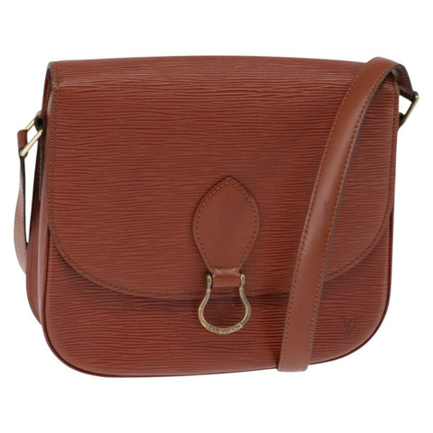 路易威登 Epi Saint Cloud GM 肩背包 棕色 M52193 LV Auth BA7424