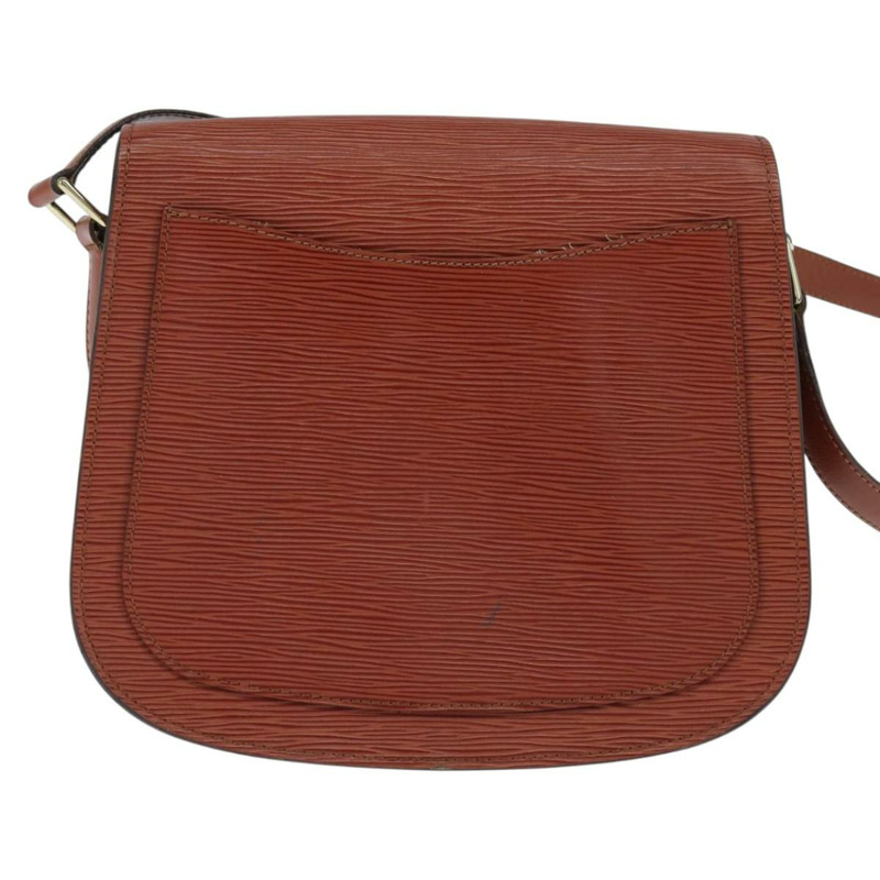 【日本直送】路易威登 Epi Saint Cloud GM 肩背包 棕色 M52193 LV Auth BA7424-1