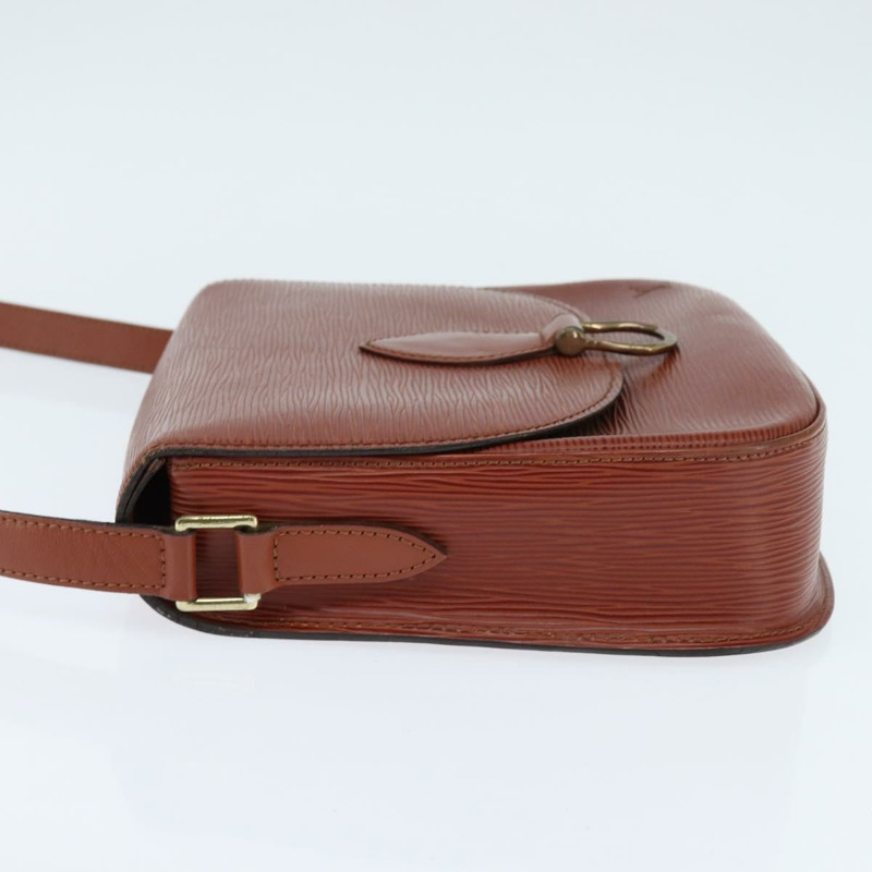 【日本直送】路易威登 Epi Saint Cloud GM 肩背包 棕色 M52193 LV Auth BA7424-2
