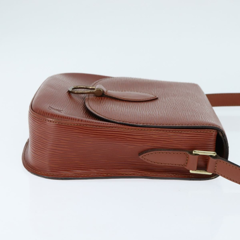 【日本直送】路易威登 Epi Saint Cloud GM 肩背包 棕色 M52193 LV Auth BA7424-3