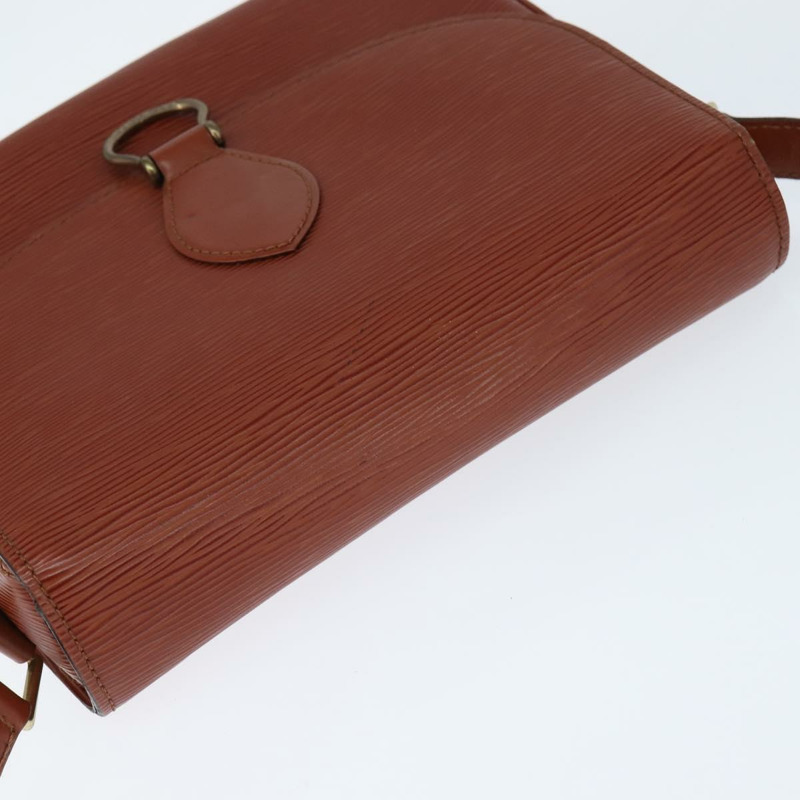 【日本直送】路易威登 Epi Saint Cloud GM 肩背包 棕色 M52193 LV Auth BA7424-5