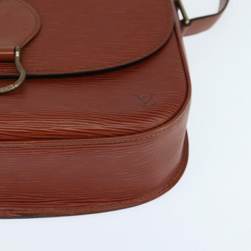 【日本直送】路易威登 Epi Saint Cloud GM 肩背包 棕色 M52193 LV Auth BA7424-14