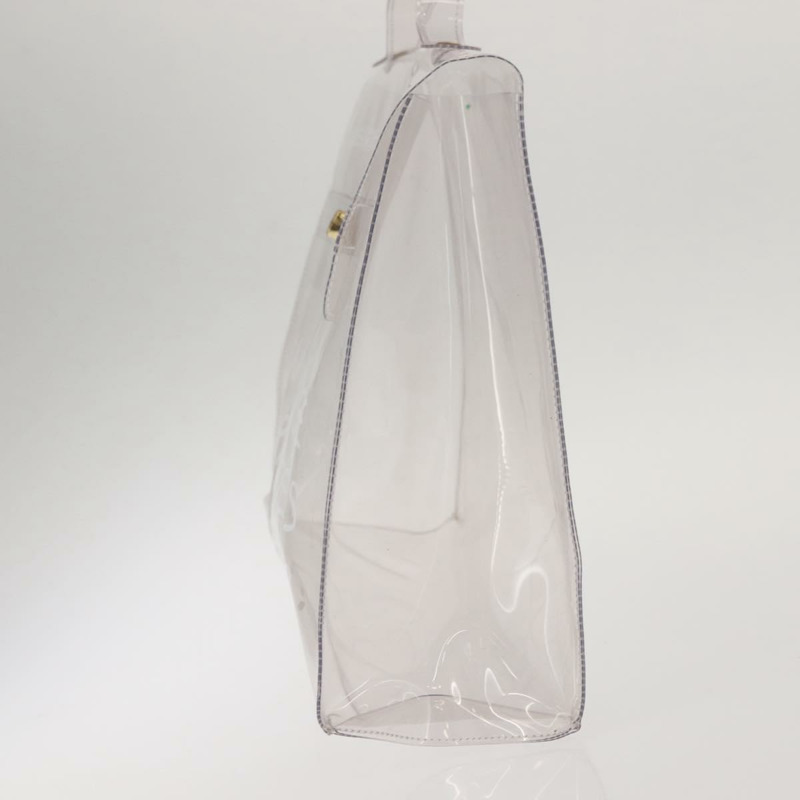 【日本直送】愛馬仕透明乙烯基凱莉手提包,正品 BA7496-2