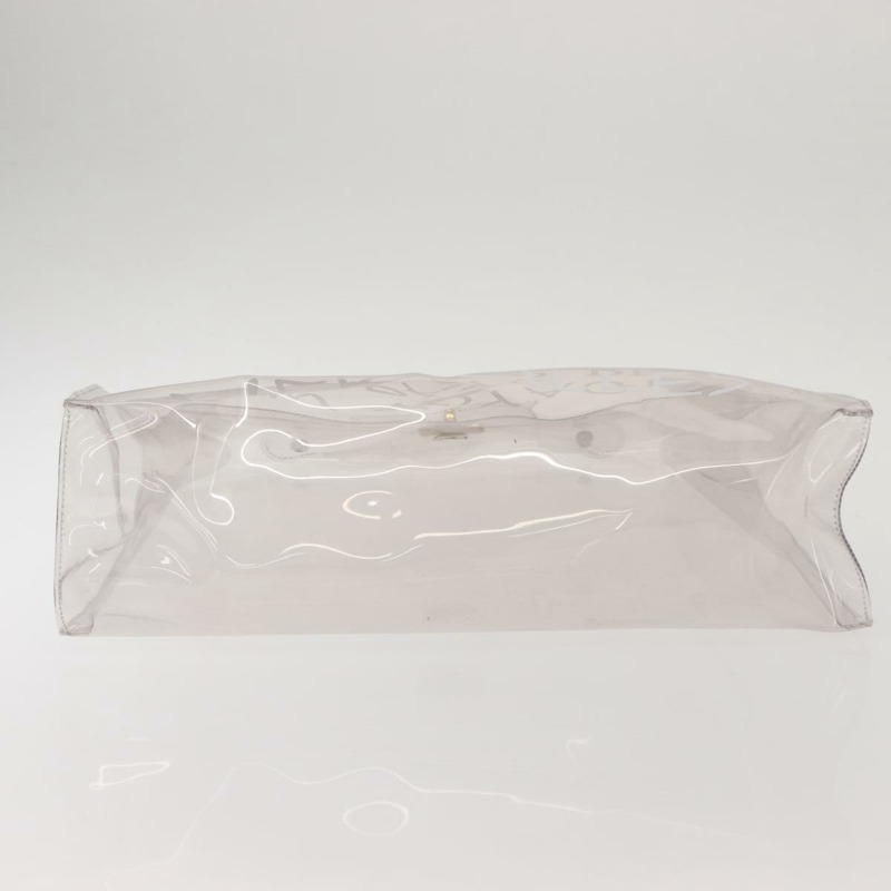 【日本直送】愛馬仕透明乙烯基凱莉手提包,正品 BA7496-4
