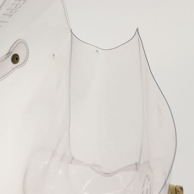 【日本直送】愛馬仕透明乙烯基凱莉手提包,正品 BA7496-11