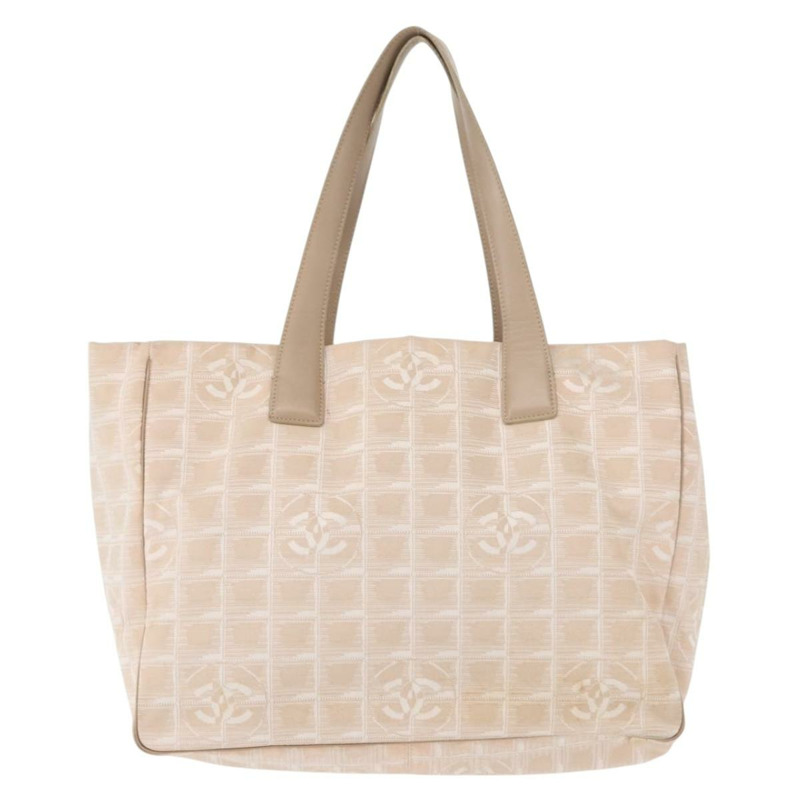 【日本直送】香奈兒新款旅遊系列手袋 尼龍材質 粉紅 金 CC 標誌 正品 BA7492-12