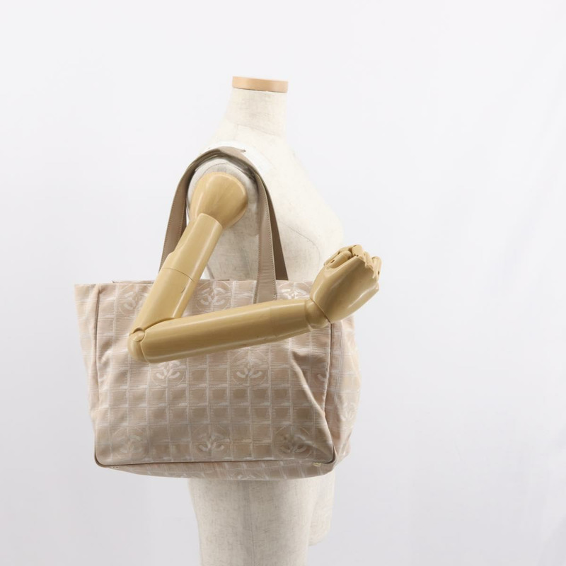 【日本直送】香奈兒新款旅遊系列手袋 尼龍材質 粉紅 金 CC 標誌 正品 BA7492-20