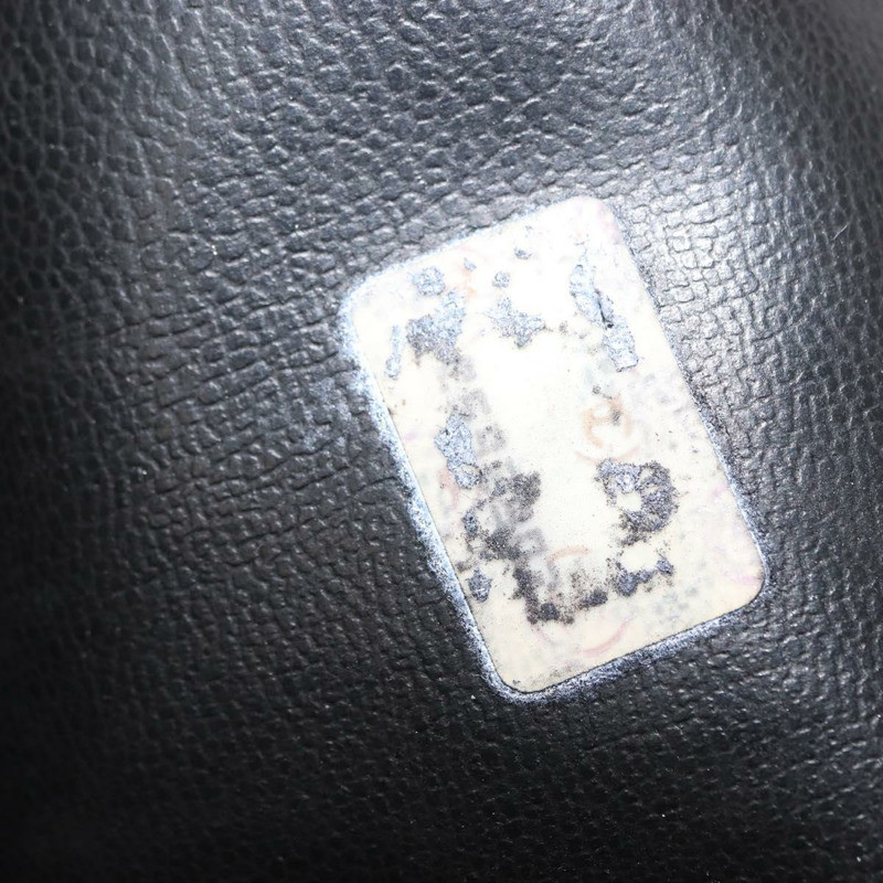 【日本直送】香奈兒魚子醬皮黑色金色雙C標誌手提包 正品 BA7490-10