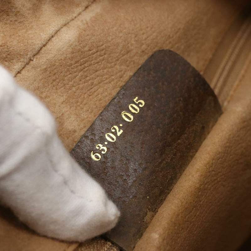 【日本直送】GUCCI GG Supreme Web Sherry Line 單肩包 PVC 米色 金色 正品 BA7456-11