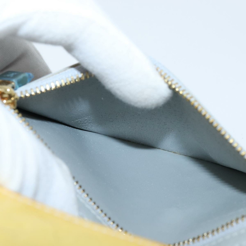 【日本直送】路易威登 Monogram Vernis Walker 錢包 亮黃色 M91074 LV Auth hk3224-10