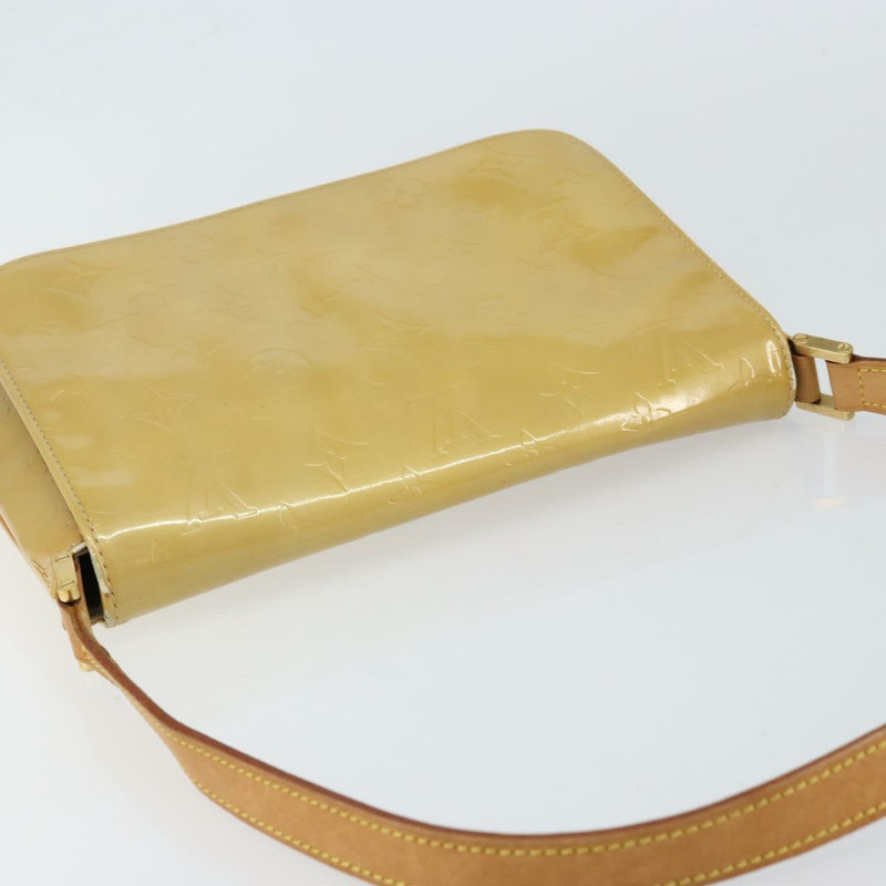 【日本直送】路易威登 Monogram Vernis Thompson Street 手袋 米色 M91301 LV 正品 bs30695-5