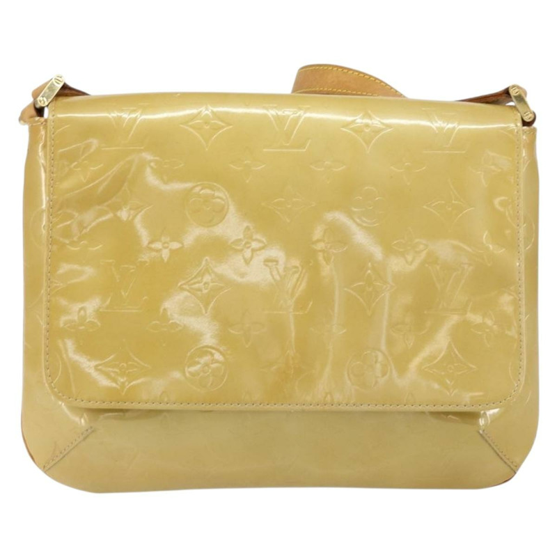 【日本直送】路易威登 Monogram Vernis Thompson Street 手袋 米色 M91301 LV 正品 bs30695-12