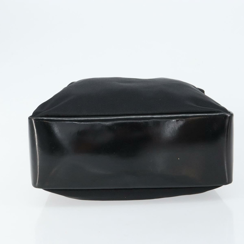 【日本直送】GUCCI 竹節手提包 皮革 黑色 銀色 000 0575 正品 bs30743-4