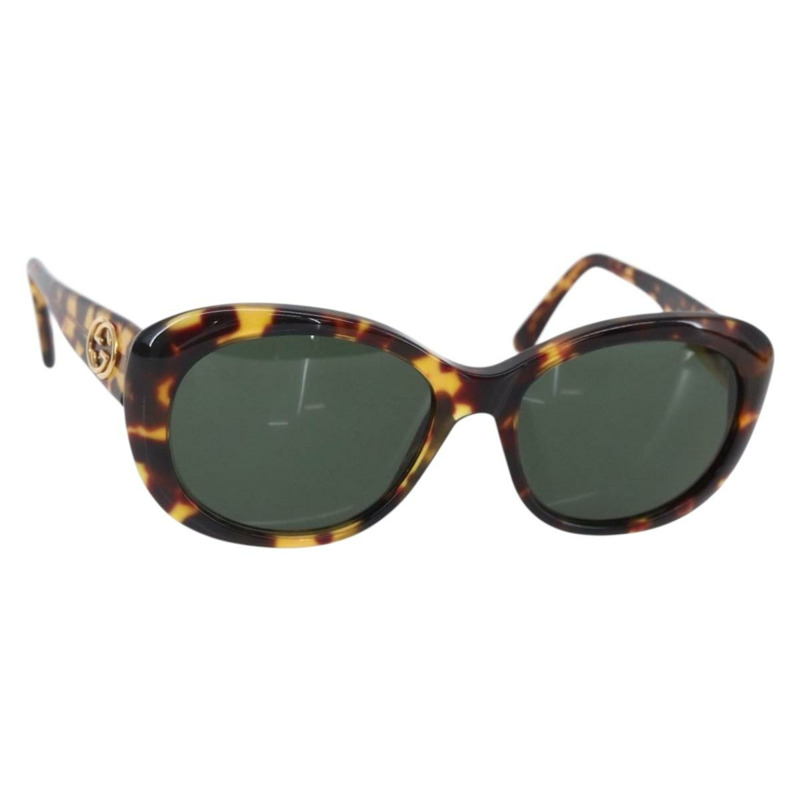 【日本直送】GUCCI 太陽眼鏡 塑膠 棕色 正品 BA7565-0