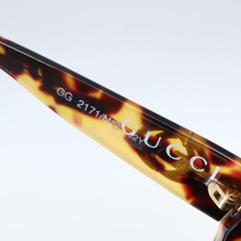 【日本直送】GUCCI 太陽眼鏡 塑膠 棕色 正品 BA7565-9