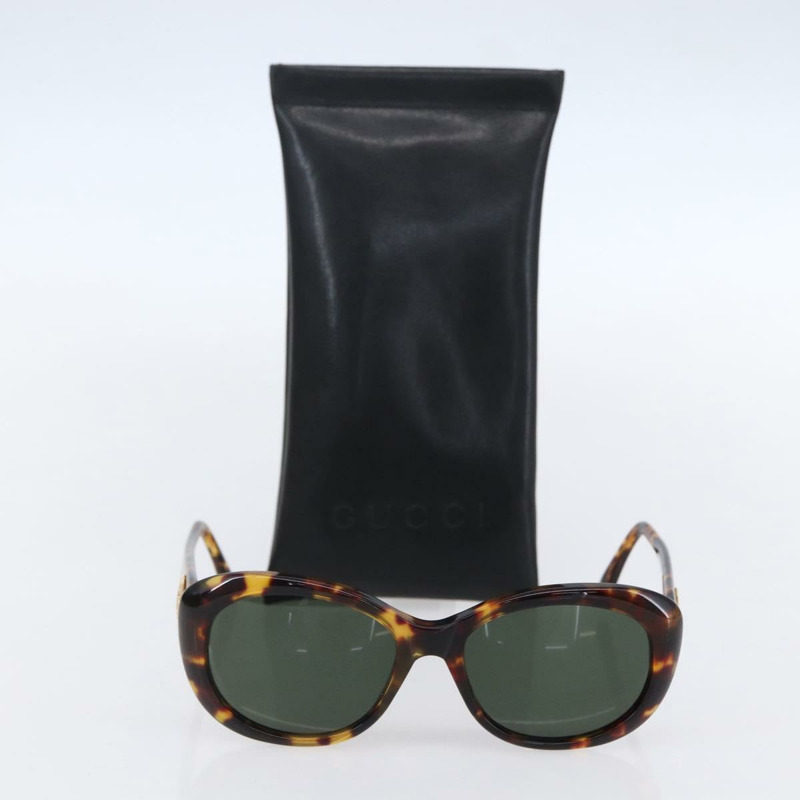 【日本直送】GUCCI 太陽眼鏡 塑膠 棕色 正品 BA7565-10