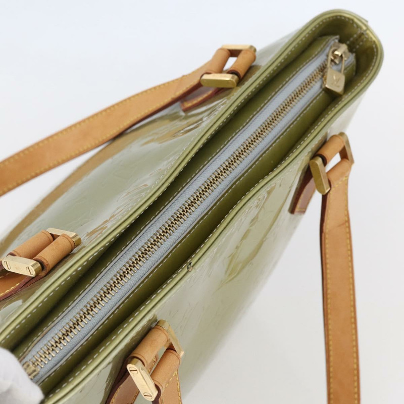 【日本直送】路易威登 Monogram Vernis Houston 手提包 灰色 M91053 LV 正品 ep11772-5