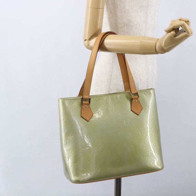 【日本直送】路易威登 Monogram Vernis Houston 手提包 灰色 M91053 LV 正品 ep11772-22