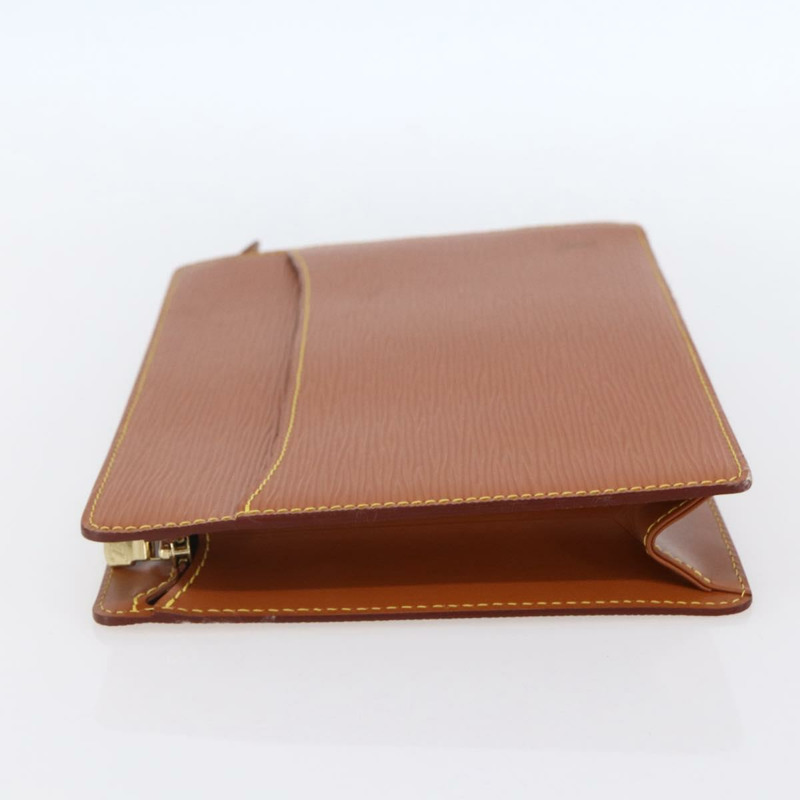 【日本直送】路易威登 Epi Pochette Homme 包棕色 Zipangu 金色 M52528 正品 ep11759-2