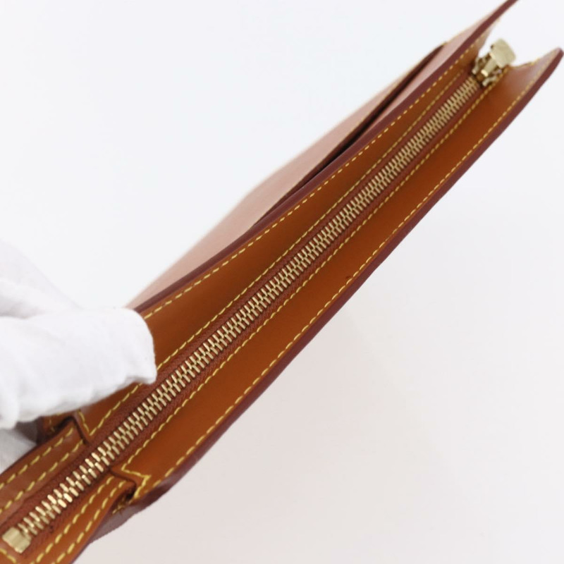 【日本直送】路易威登 Epi Pochette Homme 包棕色 Zipangu 金色 M52528 正品 ep11759-4