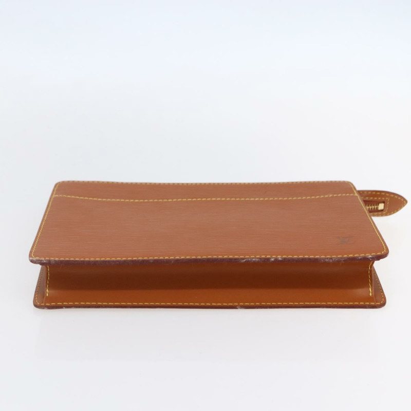 【日本直送】路易威登 Epi Pochette Homme 包棕色 Zipangu 金色 M52528 正品 ep11759-5