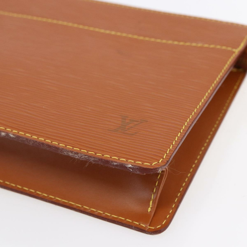 【日本直送】路易威登 Epi Pochette Homme 包棕色 Zipangu 金色 M52528 正品 ep11759-6