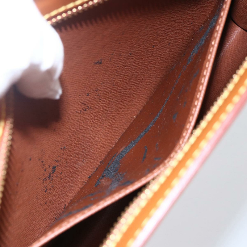 【日本直送】路易威登 Epi Pochette Homme 包棕色 Zipangu 金色 M52528 正品 ep11759-9