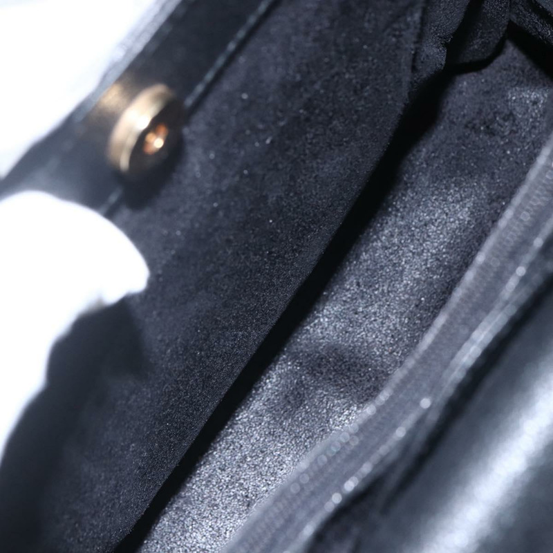 【日本直送】GUCCI 竹節手提包 絨面革 黑色 金色 002 2865 0260 正品 ep11733-10