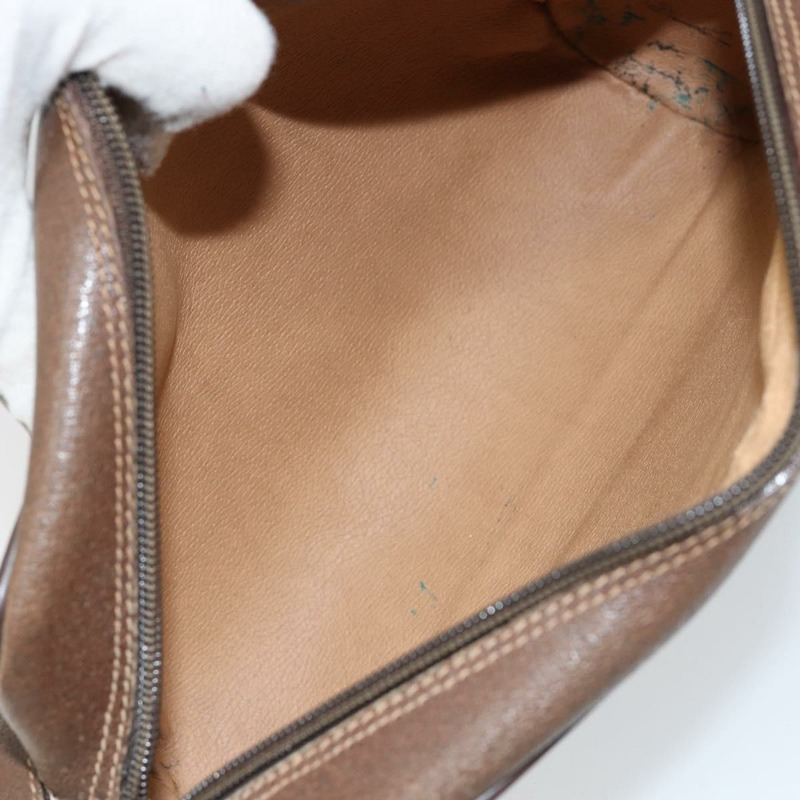 【日本直送】GUCCI GG Supreme Web Sherry Line 手提包 PVC 米色 金色 56 02 087 正品 ep11853-10