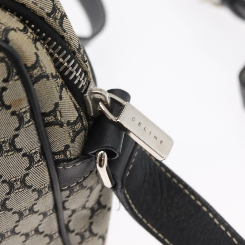 【日本直送】CELINE Macadam帆布肩背包 灰色 銀色 正品 ep11913-9