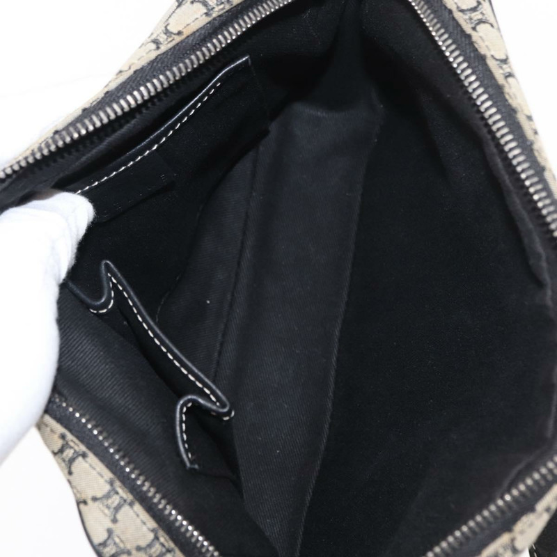 【日本直送】CELINE Macadam帆布肩背包 灰色 銀色 正品 ep11913-10