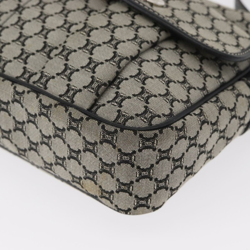 【日本直送】CELINE Macadam帆布肩背包 灰色 銀色 正品 ep11913-13