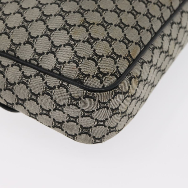 【日本直送】CELINE Macadam帆布肩背包 灰色 銀色 正品 ep11913-14