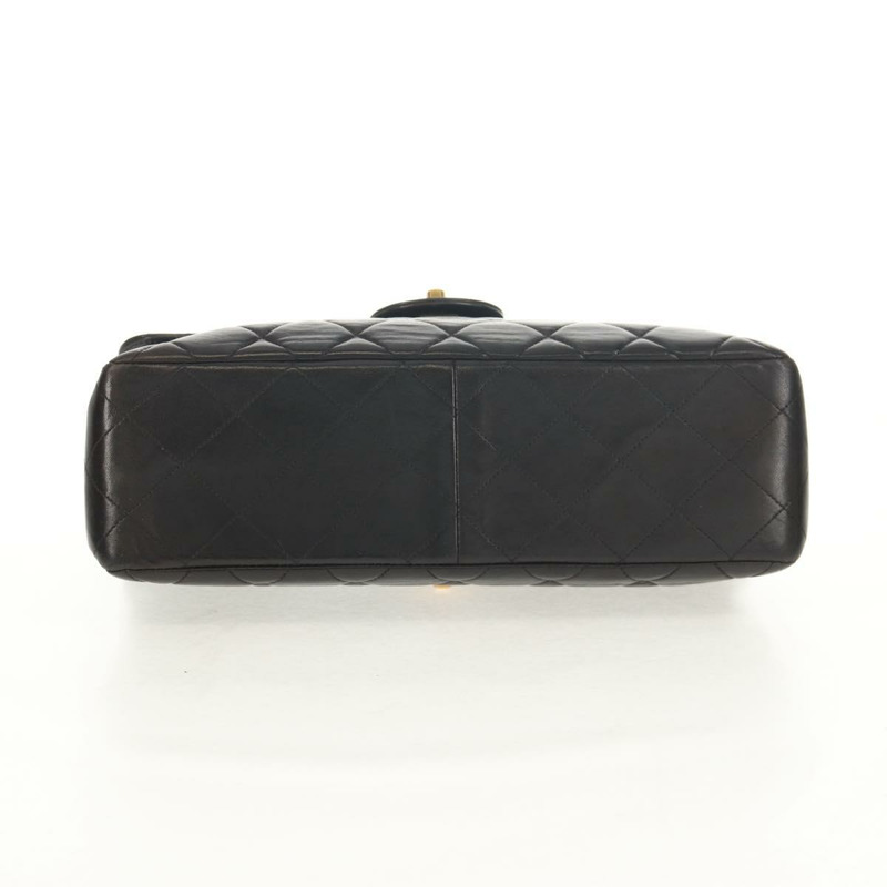 【日本直送】香奈兒 (CHANEL) Matelasse 雙面鏈條包，羊皮材質，黑色金色雙C標誌，正品 ep11971A-4