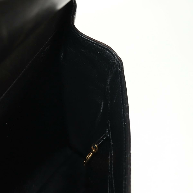 【日本直送】香奈兒 (CHANEL) Matelasse 雙面鏈條包，羊皮材質，黑色金色雙C標誌，正品 ep11971A-29