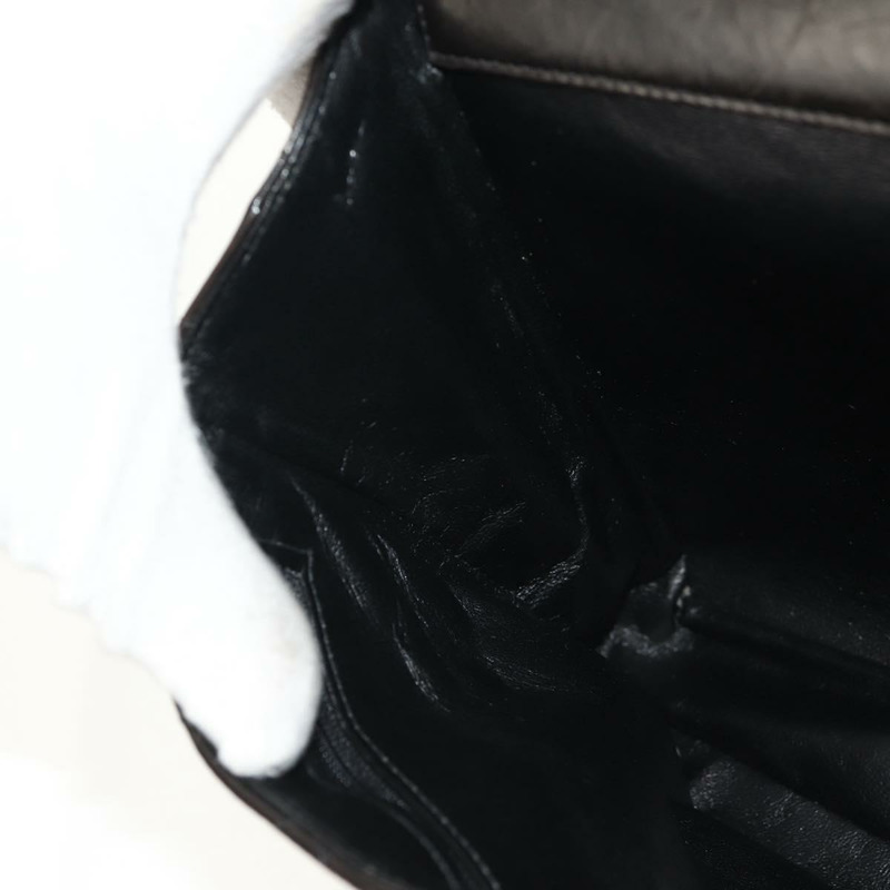 【日本直送】香奈兒 (CHANEL) Matelasse 雙面鏈條包，羊皮材質，黑色金色雙C標誌，正品 ep11971A-30