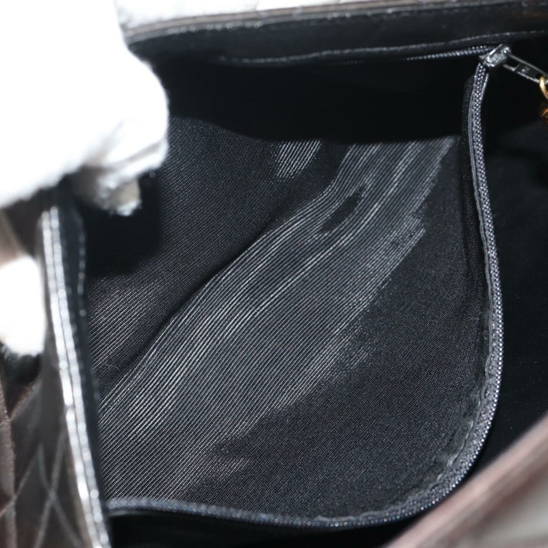 【日本直送】香奈兒 (CHANEL) Matelasse 雙面鏈條包，羊皮材質，黑色金色雙C標誌，正品 ep11971A-32