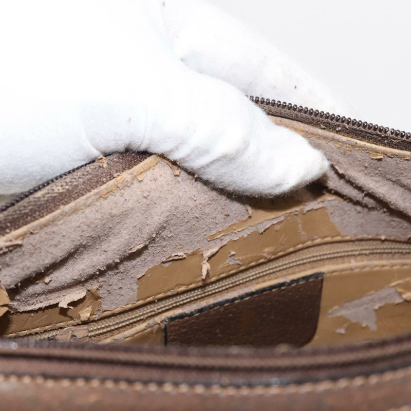 【日本直送】GUCCI GG Supreme Web Sherry Line Bag PVC 2way Beige Gold 41 02 039 Auth ep11903-9