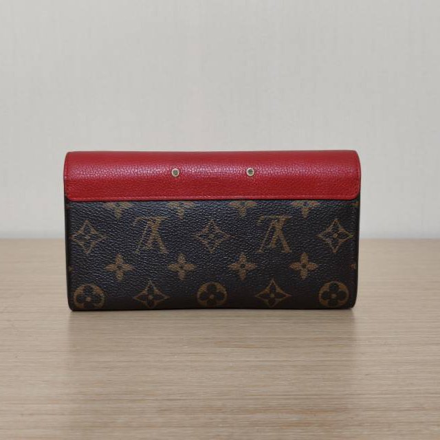 LOUIS VUITTON 拼色牛皮PVC2015傳奇長款錢包/肩背包-2