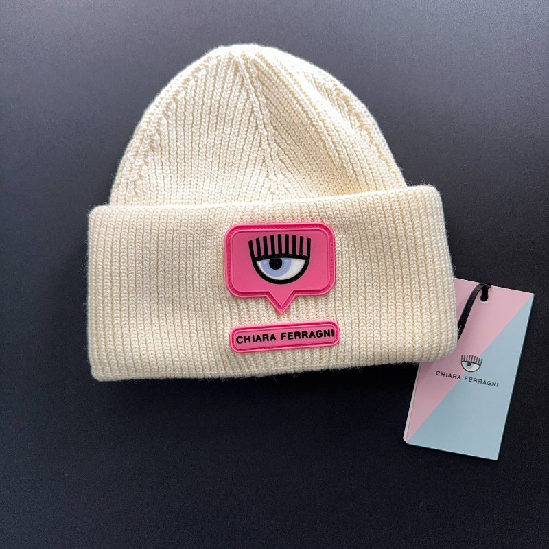 Chiara Ferragni 眨眼毛帽|義大利時尚品牌|秋冬必備-0