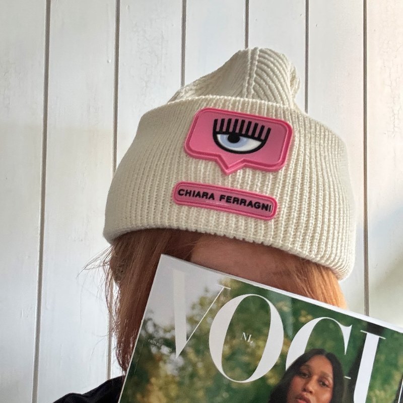 Chiara Ferragni 眨眼毛帽|義大利時尚品牌|秋冬必備-2