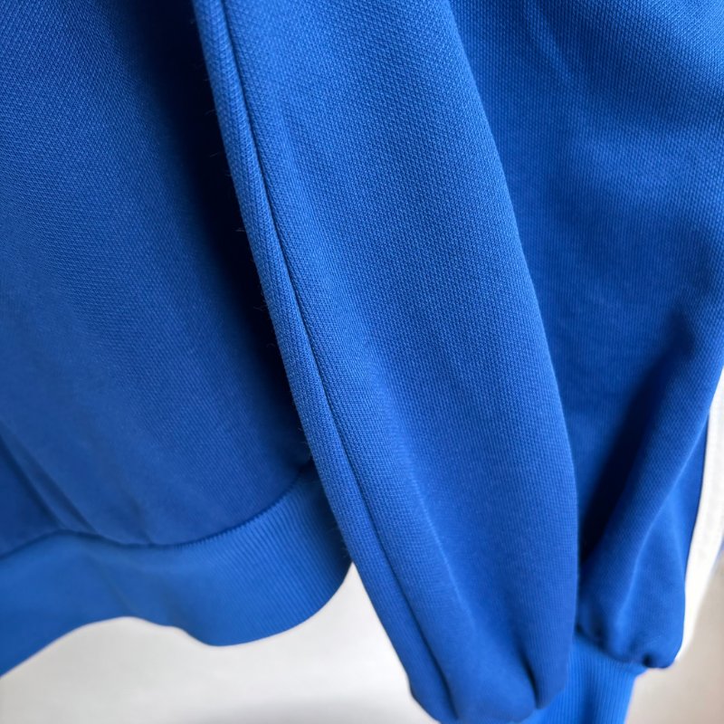 ::adidas x Gucci:: 聯名款 藍色紅綠織帶運動外套 M號-11